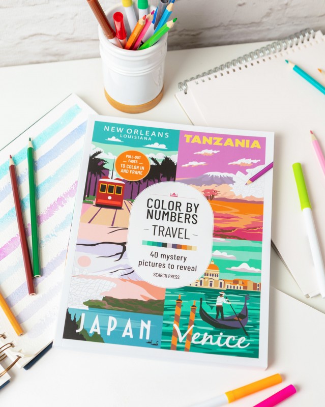 Color by Numbers: Travel | Bookmarked