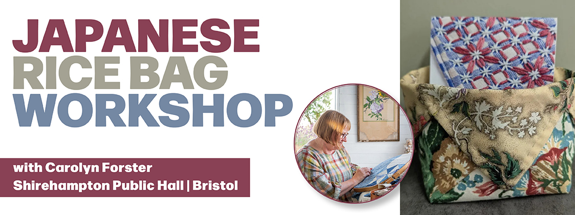 Japanese Rice Bag Workshop with Carolyn Forster Event