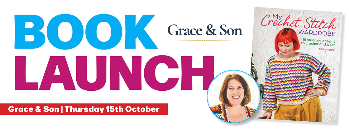 My Crochet Stitch Wardrobe Book Launch Party Event